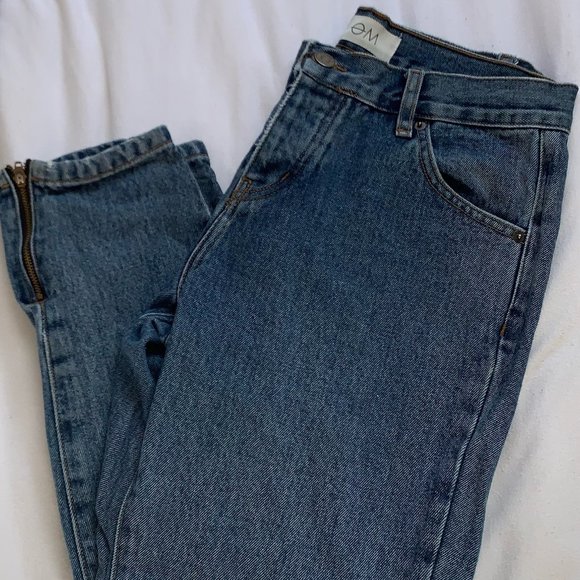 OM Medium Wash Jeans - Picture 1 of 4